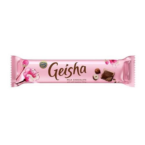 Fazer ファッツェル Geisha ゲイシャ ミルクチョコレート バー 37g マルカ オンラインショップへようこそ 07年より北欧のヴィンテージテーブルウェアと北欧雑貨を販売している通販サイトです 神戸 北野に実店舗がございます