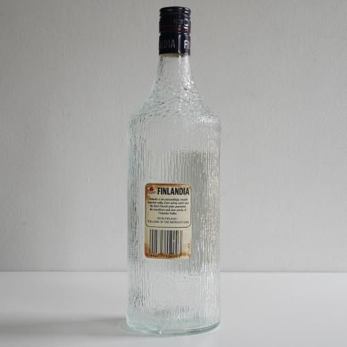 Finlandia Vodka / Tapio Wirkkala - bottle (1 litre) - マルカ