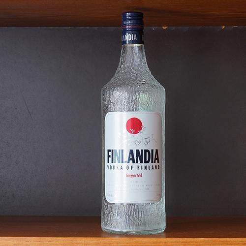 古酒　Tapio Wirkkala　FINLANDIA ウォッカ 1000ml Finlandia Vodka / Tapio Wirkkala - bottle (1 litre) - マルカ