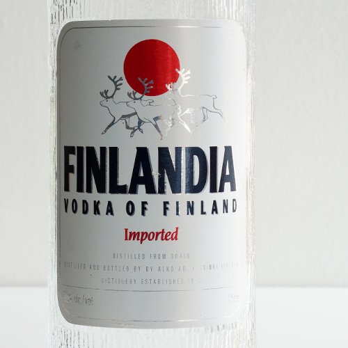 Finlandia Vodka / Tapio Wirkkala - bottle (1 litre) - マルカ