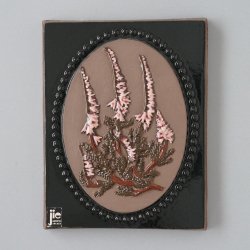JIE Gantofta / Aimo Nietosvuori [ Ljung - ギョリュウモドキ ] ceramic wall plate