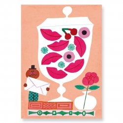 Kehvola Design / Sanna Mander [ Valentine ] postcard