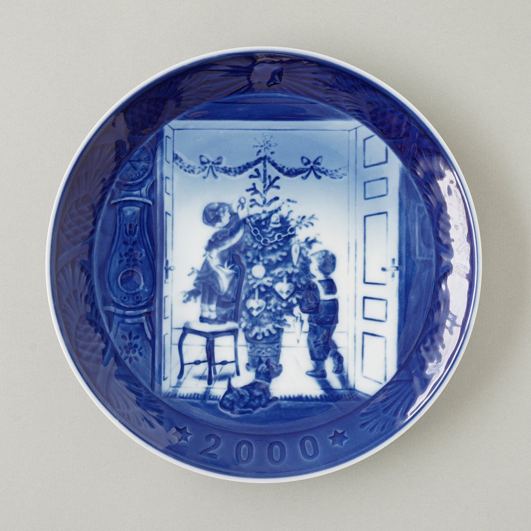 Royal Copenhagen [ 2000 ] Christmas plate - マルカ・オンライン