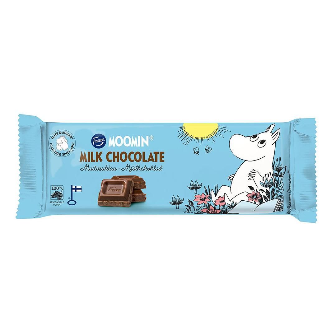 Fazer ファッツェル Moomin ムーミン ミルクチョコレート バー 68g マルカ オンラインショップへようこそ 07年より北欧のヴィンテージテーブルウェアと北欧雑貨を販売している通販サイトです 神戸 北野に実店舗がございます Fazer ファッツェル Moomin ムーミン ミルクチョコレート バー 68g マルカ オンラインショップへようこそ 07年より北欧のヴィンテージテーブルウェアと北欧雑貨を販売している通販サイトです 神戸 北野に実店舗がございます