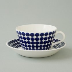 Gustavsberg / Stig Lindberg [ Adam ] teacup & saucer