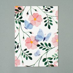 POLKA PAPER [ VILLIRUUSU / Х ] postcard