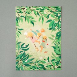 POLKA PAPER [ Picnic / ピクニック ] postcard