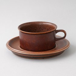 ARABIA / Ulla Procope [ RUSKA ] teacup & saucer (A)