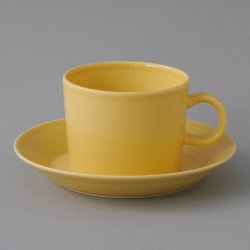 ARABIA / Kaj Franck [ TEEMA ] teacup & saucer (220ml / yellow)