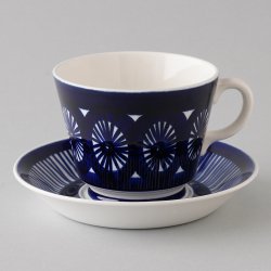 ARABIA / Ulla Procope [ Fiesta ] cup & saucer