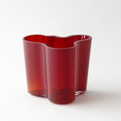 iittala / Alvar Aalto [ Alvar Aalto Collection ] Vase (95mm/red)