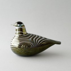 Nuutajarvi / Birds by Oiva Toikka - Alli / Long Tailed Duck / コオリガモ