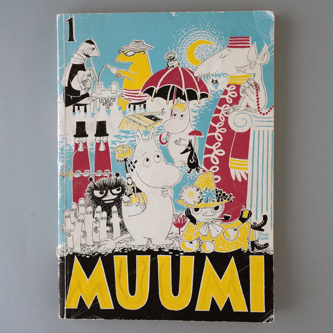 ムーミン コミックス - MUUMI 1 -  マルカ・オンラインショップへようこそ。2007年より北欧のヴィンテージテーブルウェアと北欧雑貨を販売している通販サイトです。神戸・北野に実店舗がございます。