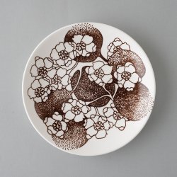 Gustavsberg / Paul Hoff [ EMMA ] 17cm plate (brown)
