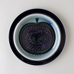 ARABIA / Gunvor Olin Gronqvist [ Fructus ] 20cm plate (blue)