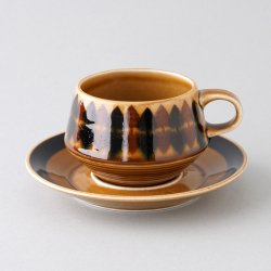 ARABIA / Raija Uosikkinen [ Motti ] cup & saucer