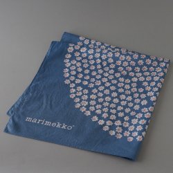 marimekko vintage / Annika Rimala [ PUKETTI ] スカーフ 65x66センチ 1970年代