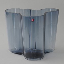 iittala / Alvar Aalto [ Alvar Aalto Collection ] Vase (160mm/grey)