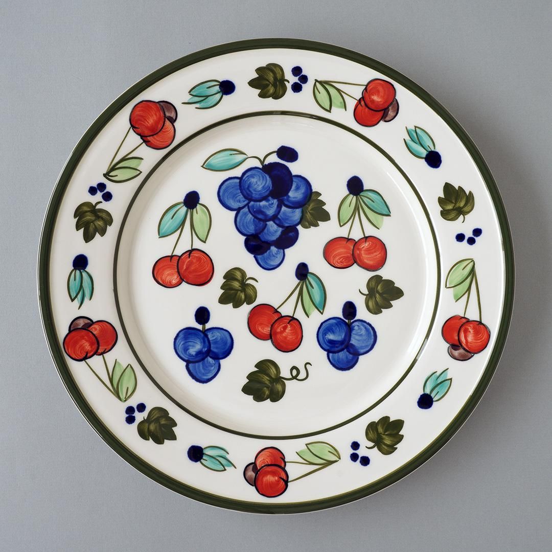 ARABIA / Dorrit von Fieandt [ PALERMO ] 25cm plate (A) - マルカ