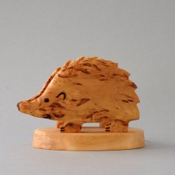Wood Jewel Finland - 白樺のペーパーナプキン スタンド（ハリネズミ）
