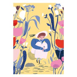 Kehvola Design / Marika Maijala [ Blooming ] postcard