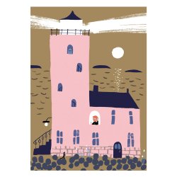 Kehvola Design / Marika Maijala [ Lighthouse /  ] postcard