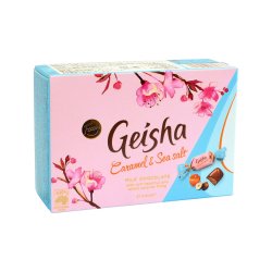 Fazer ファッツェル Geisha ゲイシャ キャラメルシーソルトチョコレート ( 箱入り / 150ｇ / 約21粒 )