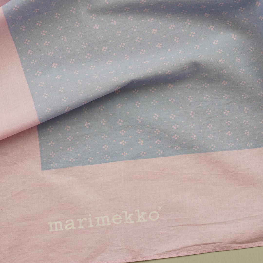marimekko vintage [ MUIJA ] スカーフ 83x80センチ 1970年代
