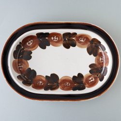 ARABIA / Ulla Procope [ Rosmarin ] 36x24cm oval plate