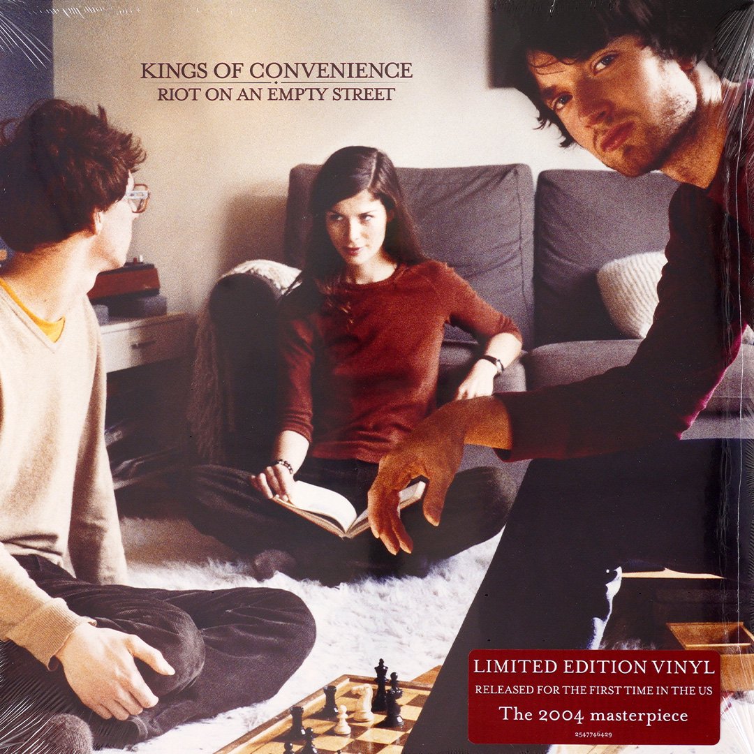 KINGS OF CONVENIENCE [ RIOT ON AN EMPTY STREET ] NEW LP (NORWAY)