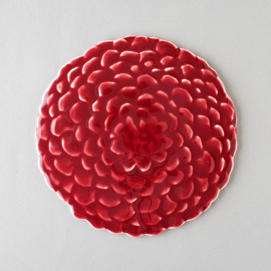 ARABIA / Fujiwo Ishimoto [ KUKKIA / Chrysanthemum ] wall plate