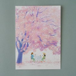 POLKA PAPER [ HANAMI / 花見 ] postcard