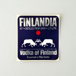 Finlandia Vodka - ラベルシール