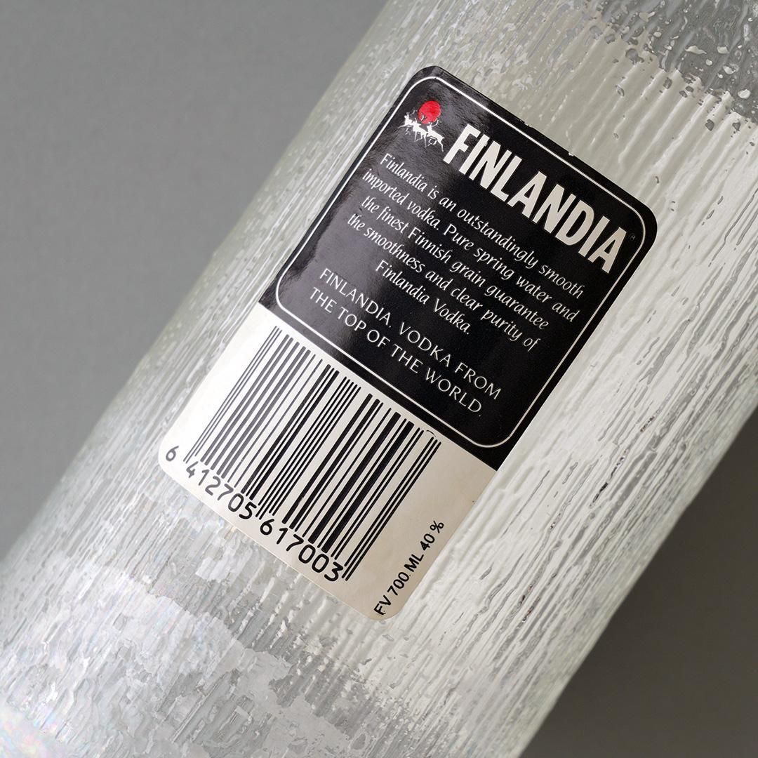 Finlandia Vodka / Tapio Wirkkala - bottle (700ml) - マルカ