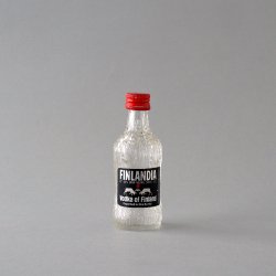 Finlandia Vodka / Tapio Wirkkala - bottle (47ml)