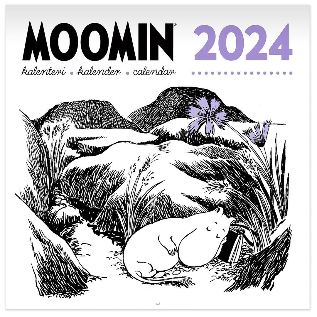 Amazon.co.jp: 2025年 ムーミン MOON カレンダー No.194