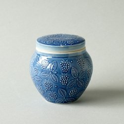 ARABIA / Ulla Procope [ Chymos ] candy pot (blue)