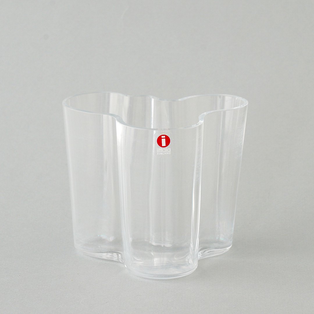 iittala / Alvar Aalto [ Alvar Aalto Collection ] Vase (95mm/clear)