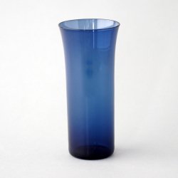 Nuutajarvi / Kaj Franck [ KF 1725 / Trumpetti ] tumbler (blue)
