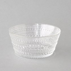 Nuutajarvi / Oiva Toikka [ Kastehelmi ] 11cm bowl (clear)