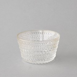 Nuutajarvi / Oiva Toikka [ Kastehelmi ] 8.5cm bowl (clear)