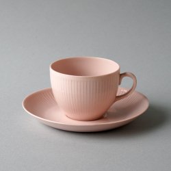 ARABIA / Kaj Franck [ Sointu ] coffeecup & saucer (pink)