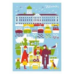 Kehvola Design / Timo Manttari [ Silakkamarkkinat / ˥ޡå ] postcard