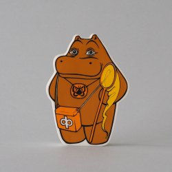 HIPPO カバの貯金箱 - マルカ・オンラインショップへようこそ。2007年より北欧のヴィンテージ テーブルウェアと北欧雑貨を販売している通販サイトです。神戸・北野に実店舗がございます。