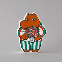 HIPPO カバの貯金箱 - マルカ・オンラインショップへようこそ。2007年より北欧のヴィンテージ テーブルウェアと北欧雑貨を販売している通販サイトです。神戸・北野に実店舗がございます。