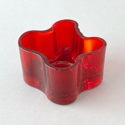 iittala / Arvar Aalto [ Arvar Aalto Collection ] candle holder 55mm (red)