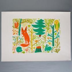 Matti Pikkujamsa [ Serigraphic print - Metsikko 2021 ] ޥåƥԥåॵΥ륯꡼ݥ