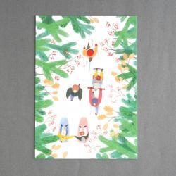 <img class='new_mark_img1' src='https://img.shop-pro.jp/img/new/icons1.gif' style='border:none;display:inline;margin:0px;padding:0px;width:auto;' />POLKA PAPER [ JOULUKAVELY / ߻ ] postcard