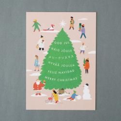 <img class='new_mark_img1' src='https://img.shop-pro.jp/img/new/icons1.gif' style='border:none;display:inline;margin:0px;padding:0px;width:auto;' />POLKA PAPER [ JOULUTORI / ꥹޥޡå ] postcard