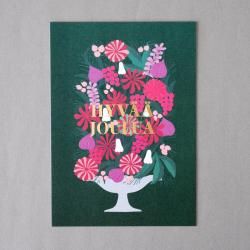 <img class='new_mark_img1' src='https://img.shop-pro.jp/img/new/icons1.gif' style='border:none;display:inline;margin:0px;padding:0px;width:auto;' />POLKA PAPER [ JOULUKUKKA-ASETELMA / ꥹޥե ʪ ] 󲡤 postcard